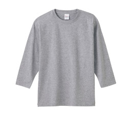 154-BQT 5.0オンス 7分袖Tシャツ